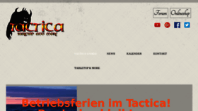 What Tacticagames.ch website looked like in 2018 (5 years ago)