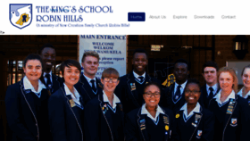 What Thekingsschool.co.za website looked like in 2018 (5 years ago)