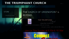 What Thetriumphantchurchonline.org website looked like in 2018 (5 years ago)