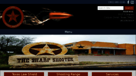 What Thesharpshooter.com website looked like in 2018 (5 years ago)