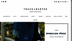 What Truckandbarter.co website looked like in 2018 (5 years ago)