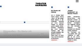 What Theater-hamburg.org website looked like in 2018 (5 years ago)