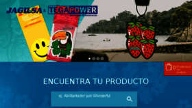 What Tegapower.com website looked like in 2018 (5 years ago)