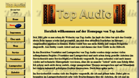 What Top-audio.de website looked like in 2018 (5 years ago)