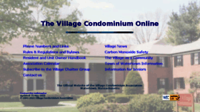 What Thevillagecondo.net website looked like in 2018 (5 years ago)