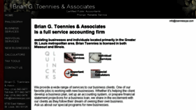 What Toenniescpa.com website looked like in 2018 (5 years ago)