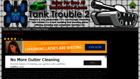 What Tanktrouble-2.com website looked like in 2018 (5 years ago)