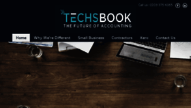 What Techsbook.co.uk website looked like in 2018 (5 years ago)