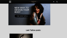 What Tattoo-journal.com website looked like in 2018 (6 years ago)