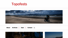 What Topofests.com website looked like in 2018 (5 years ago)