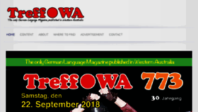 What Treff-wa.com website looked like in 2018 (5 years ago)