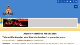 What Telecastillo.com website looked like in 2018 (5 years ago)