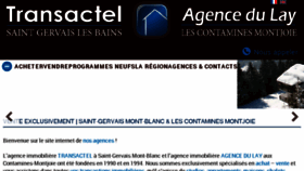 What Transactel.com website looked like in 2018 (5 years ago)