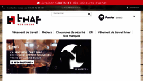 What Thaf.fr website looked like in 2018 (5 years ago)
