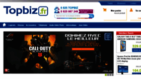 What Topbiz.fr website looked like in 2018 (5 years ago)
