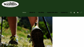 What Thewoodsmancompany.com website looked like in 2018 (5 years ago)