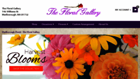 What Thefloralgallery.org website looked like in 2018 (5 years ago)