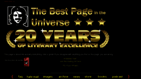 What Thebestpageintheuniverse.com website looked like in 2018 (5 years ago)