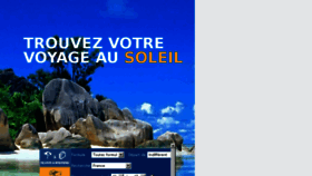 What Trouverunvoyage-au-soleil.fr website looked like in 2018 (5 years ago)