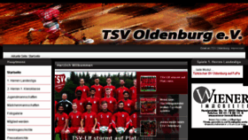 What Tsv-oldenburg.com website looked like in 2018 (5 years ago)