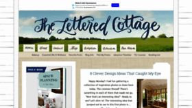 What Theletteredcottage.blogspot.com website looked like in 2018 (5 years ago)