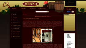 What Trivin-sa.fr website looked like in 2018 (5 years ago)