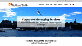 What Tellustalk.com website looked like in 2018 (5 years ago)