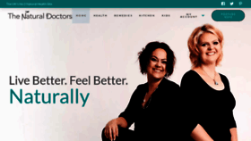 What Thenaturaldoctors.com website looked like in 2018 (5 years ago)