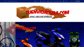What Tuenvioacuba.com website looked like in 2018 (5 years ago)
