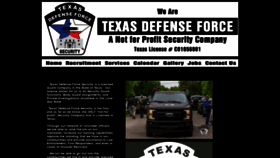 What Txdf.org website looked like in 2018 (5 years ago)