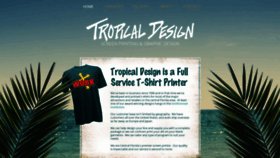 What Tropicaldesignt-shirts.com website looked like in 2018 (5 years ago)
