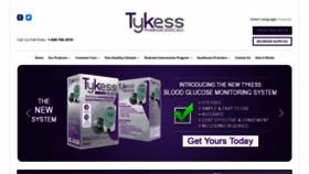 What Tykess.ca website looked like in 2018 (5 years ago)