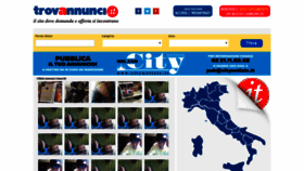 What Trovannunci.it website looked like in 2018 (5 years ago)
