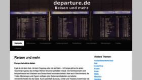 What Travel-talk.de website looked like in 2018 (5 years ago)