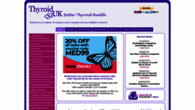 What Thyroiduk.org website looked like in 2018 (5 years ago)
