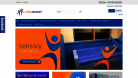 What Totalsensory.co.uk website looked like in 2018 (5 years ago)