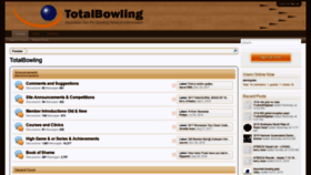 What Totalbowling.com.au website looked like in 2018 (5 years ago)
