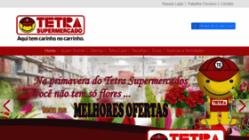 What Tetrasupermercado.com.br website looked like in 2018 (5 years ago)