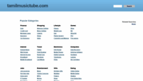 What Tamilmusictube.com website looked like in 2018 (5 years ago)