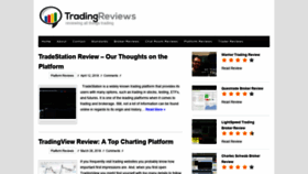 What Tradingreviews.org website looked like in 2018 (5 years ago)