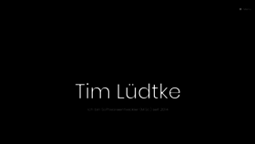 What Timluedtke.de website looked like in 2018 (5 years ago)