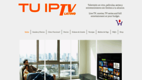 What Tuiptvlatino.com website looked like in 2018 (5 years ago)