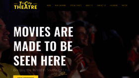 What Tricitytheatre.com website looked like in 2018 (5 years ago)
