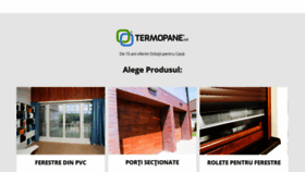 What Termopane.md website looked like in 2018 (5 years ago)