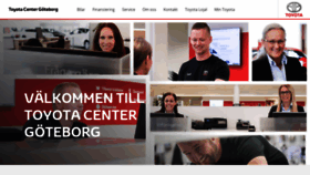 What Toyotagoteborg.se website looked like in 2018 (5 years ago)