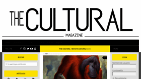 What Thecultural.es website looked like in 2018 (5 years ago)