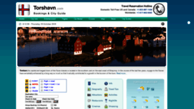 What Torshavn.com website looked like in 2018 (5 years ago)