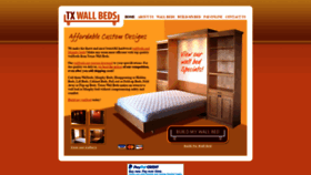 What Texaswallbeds.com website looked like in 2018 (5 years ago)