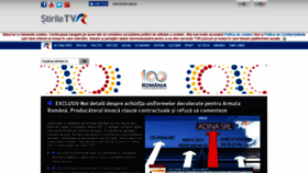 What Tvrinfo.ro website looked like in 2018 (5 years ago)