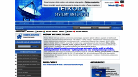 What Telkob.pl website looked like in 2018 (5 years ago)